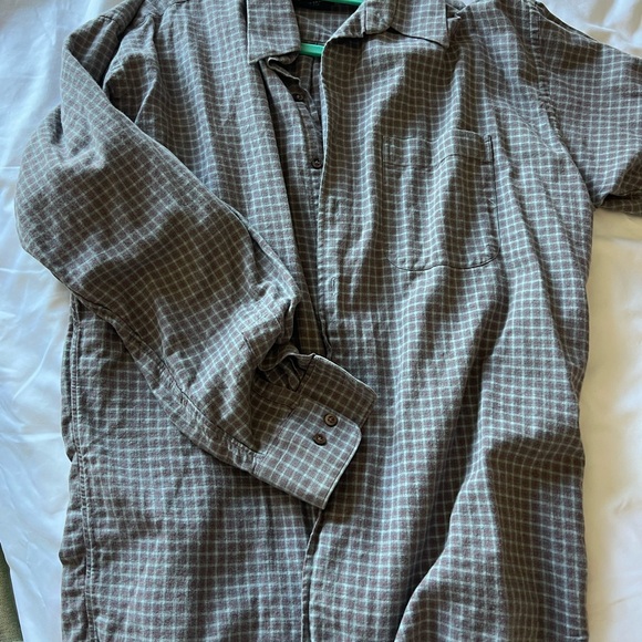 Burberry Other - Burberry Brown Checkered Men's Shirt